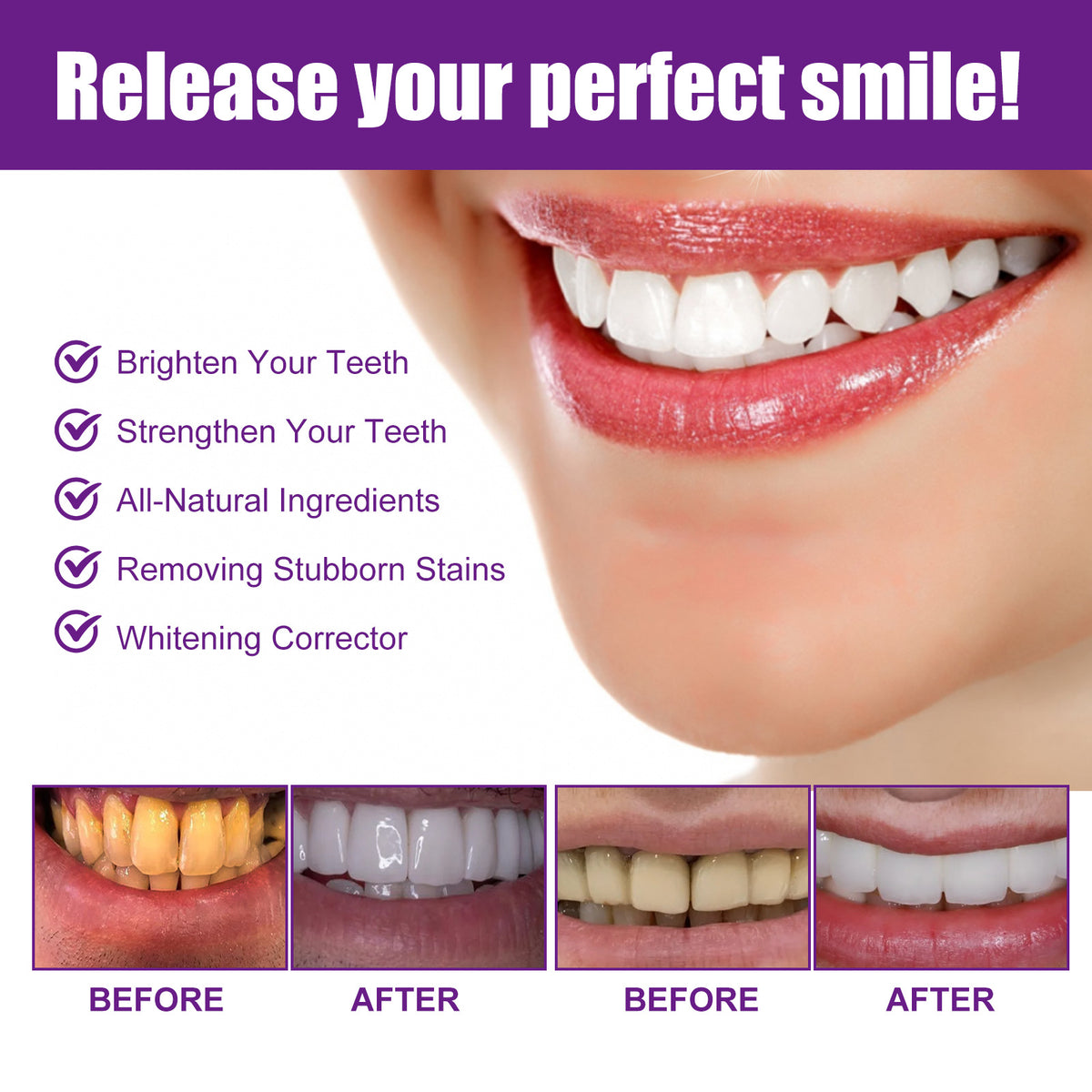 Purple Whitening Toothpaste